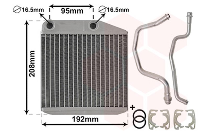 Corsa D Radiator kachel - Burg Onderdelen