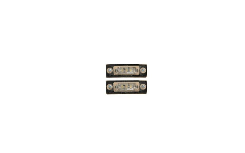 OUNONA LED Kentekenplaatverlichting - 2 Stuks - Waterdicht, Energiezuinig, Eenvoudig Te Monteren - Geschikt Voor Motor, Sneeuwscooter, Aanhanger - 6x4,5x2,2 Cm